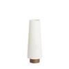 TISCHLAMPE Howie Weiß Ø15/42 cm - Weiß, Metall (15/15/42cm) - Light & Living