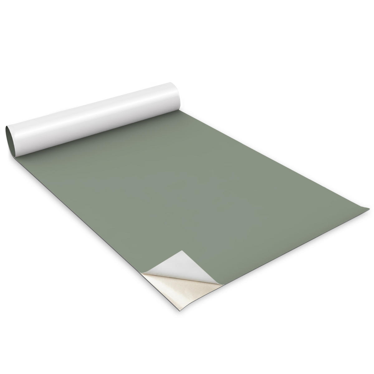 MÖBLAUFKLEBER 100x50 cm grün - Grün, Kunststoff (100/50/0.1cm) - Wallfluent