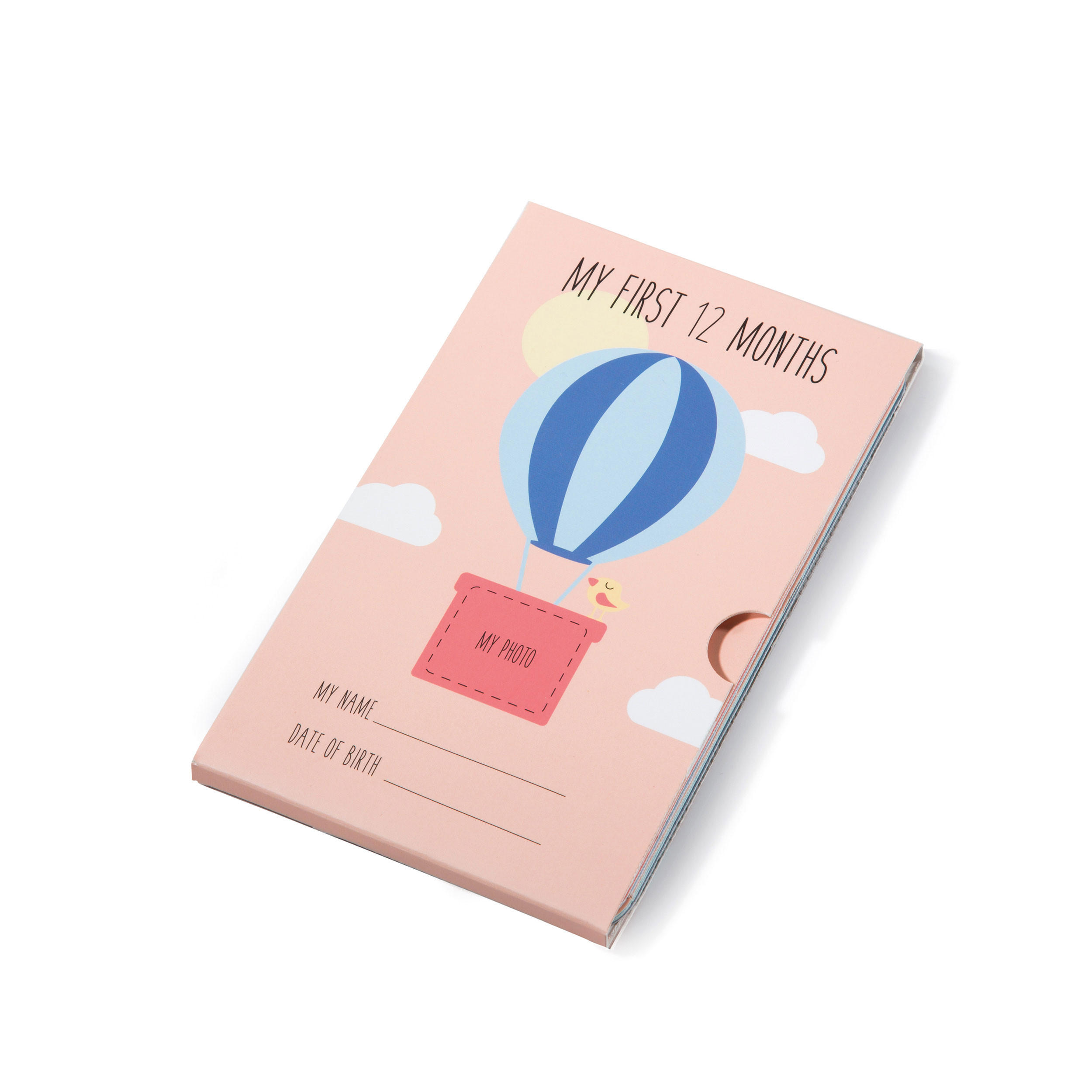 KARTENSET My first 12 months, Papier - Multicolor, Papier (17/1cm) - Donkey Products