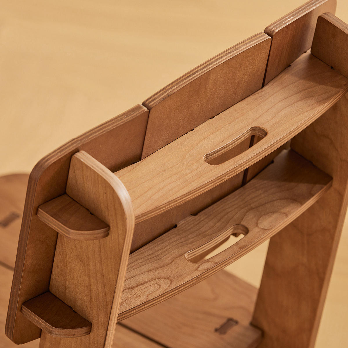 STUHL Braun - Braun, Holz (45/86/61cm) - SoBuy