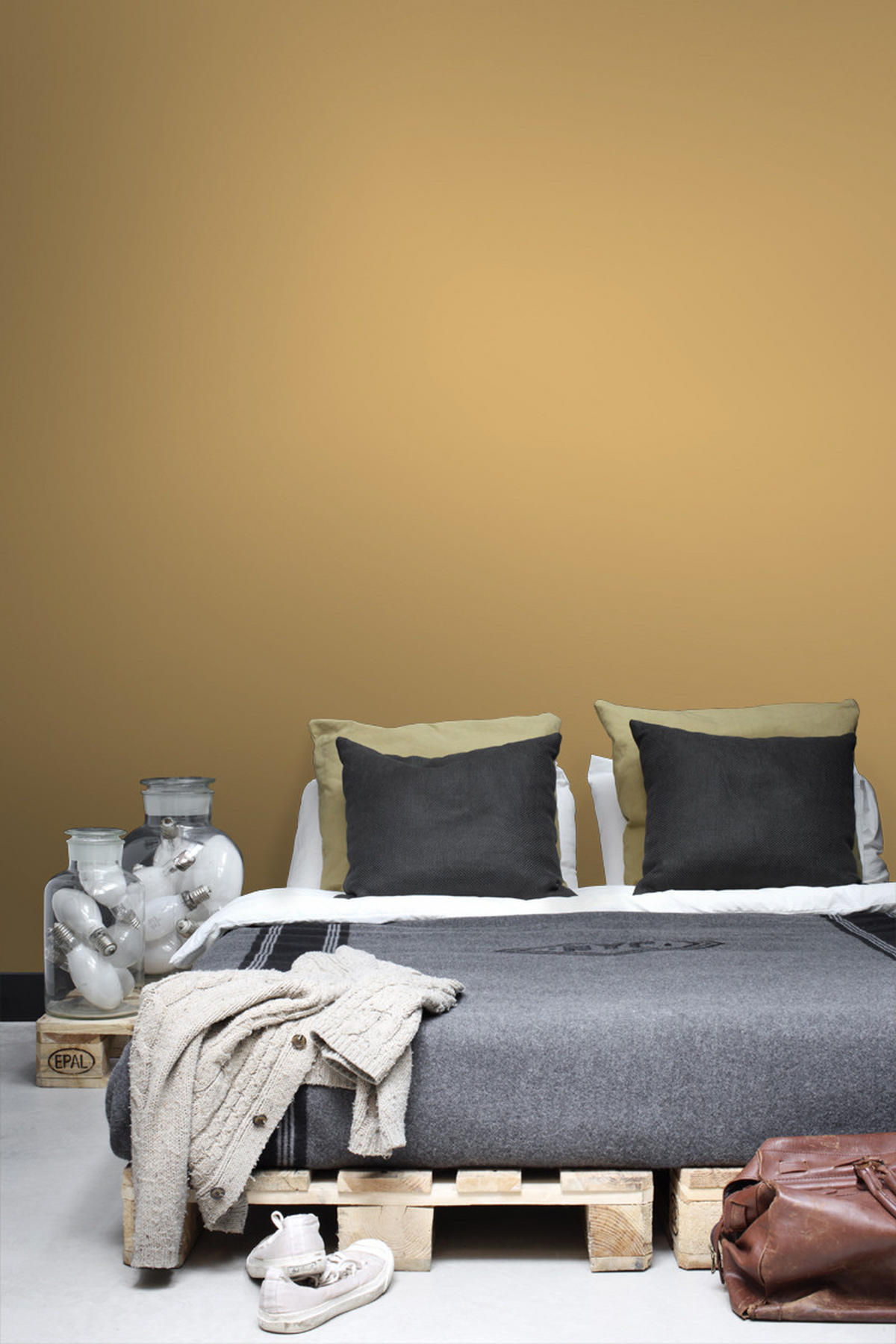 TAPETE Uni 53 cm x 10.05 m - Braun, Papier (53/1000cm) - ESTAhome