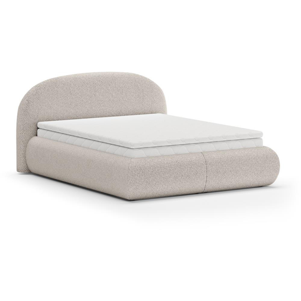 Beautysofa Polsterbett Beige 140x200 cm