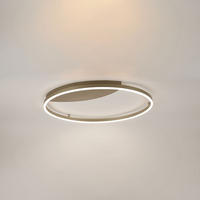 LED-WAND-/DECKENLAMPE Ring Aluminium Ø 80cm - Alufarben, Metall (80/80/5.5cm) - s.luce