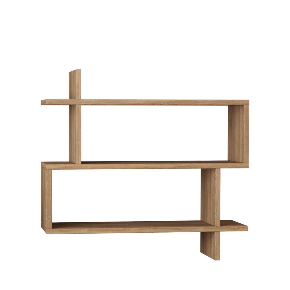 Drawer Wandregal Esche 70x66x22 cm