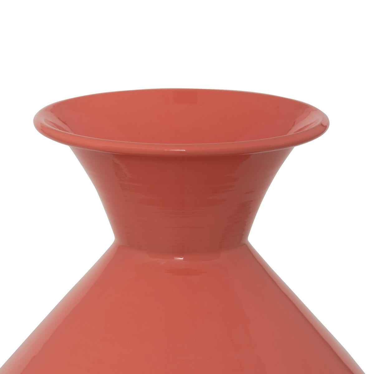 METALLVASE Kian 25/25/37 cm - Rosa, Metall (37cm) - Atmosphera Createur d´interieur