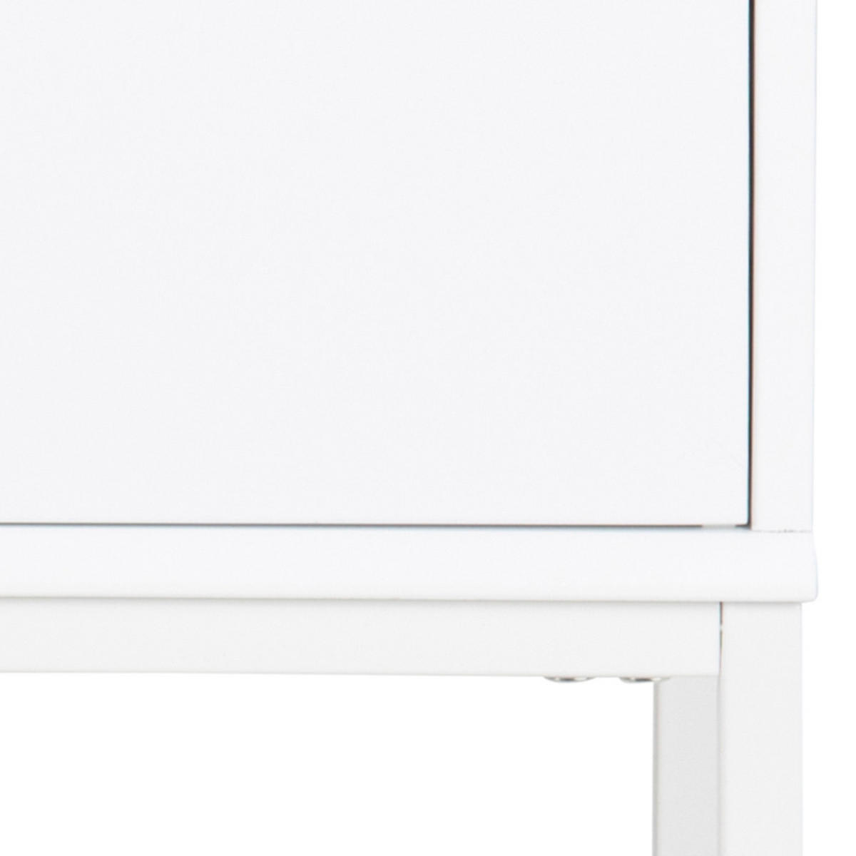 NACHTSCHRANK Weiß - Weiß, Holzwerkstoff (40/62/30cm) - ebuy24