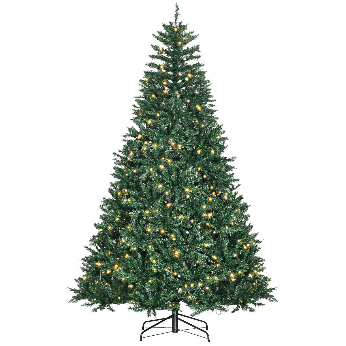 WEIHNACHTSBAUM DE-41534 700 LEDs, 2154 Zweige, 210 cm Grün - Grün, Kunststoff (210cm) - ComfortXL