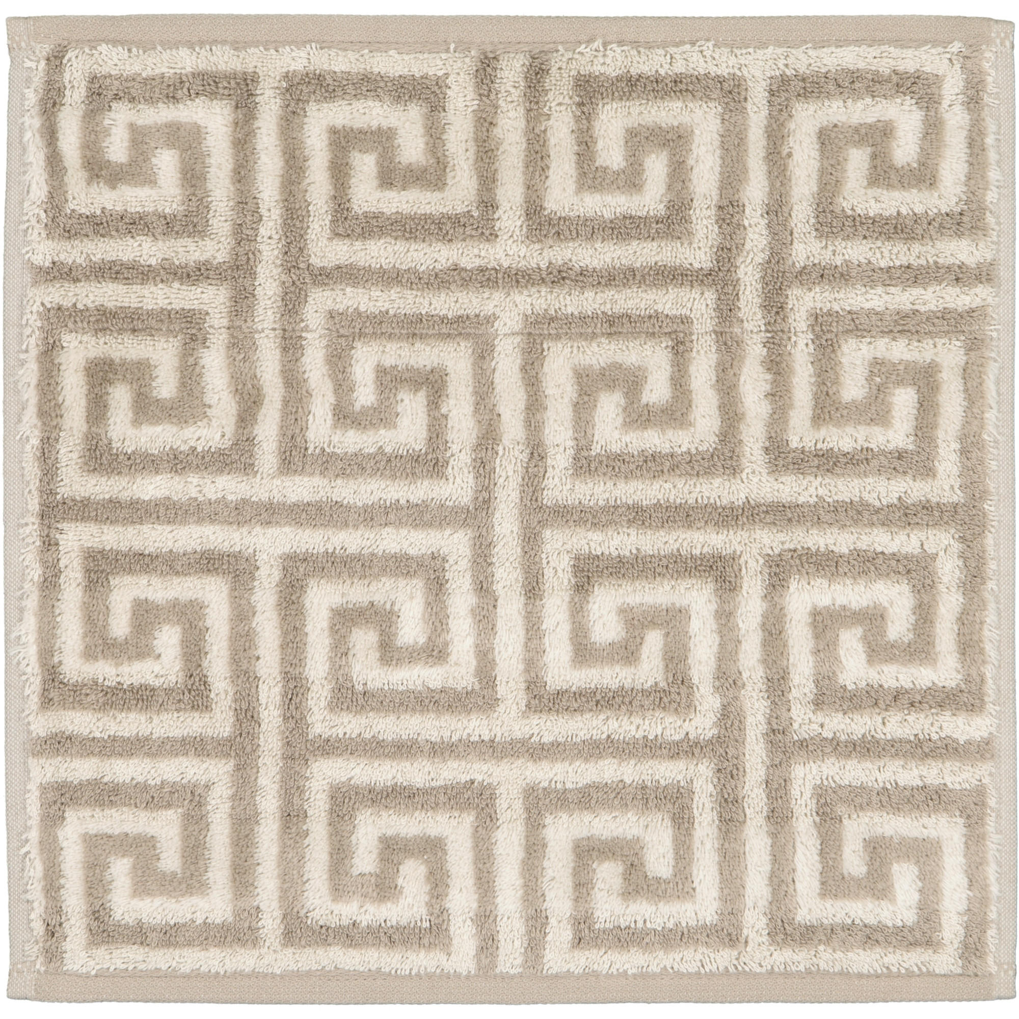 HANDTÜCHER NOBLESSE ELEGANCE ALLOVER 1088 GRAPHIT - 37 - Grau, Textil (30/30cm) - Cawoe