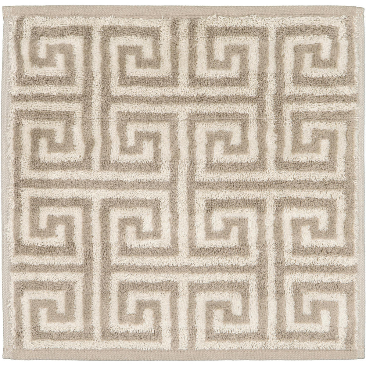HANDTÜCHER NOBLESSE ELEGANCE ALLOVER 1088 GRAPHIT - 37 - Grau, Textil (30/30cm) - Cawoe