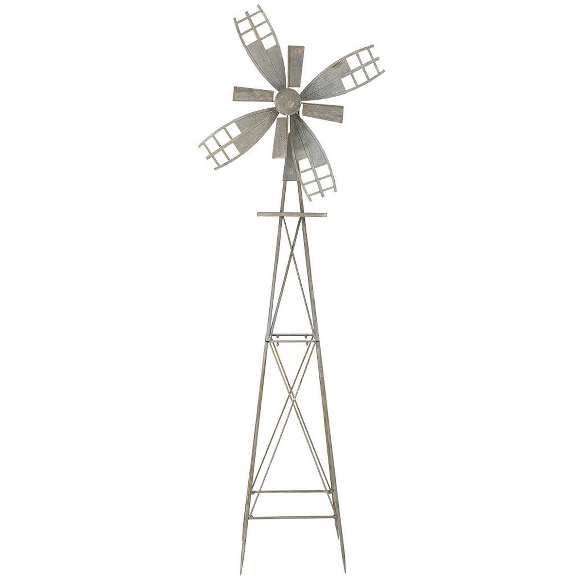 DEKORATIVE FIGUR, 69x59x175cm - Grau, Metall (69.22/175.26/59.06cm) - Wanderlust