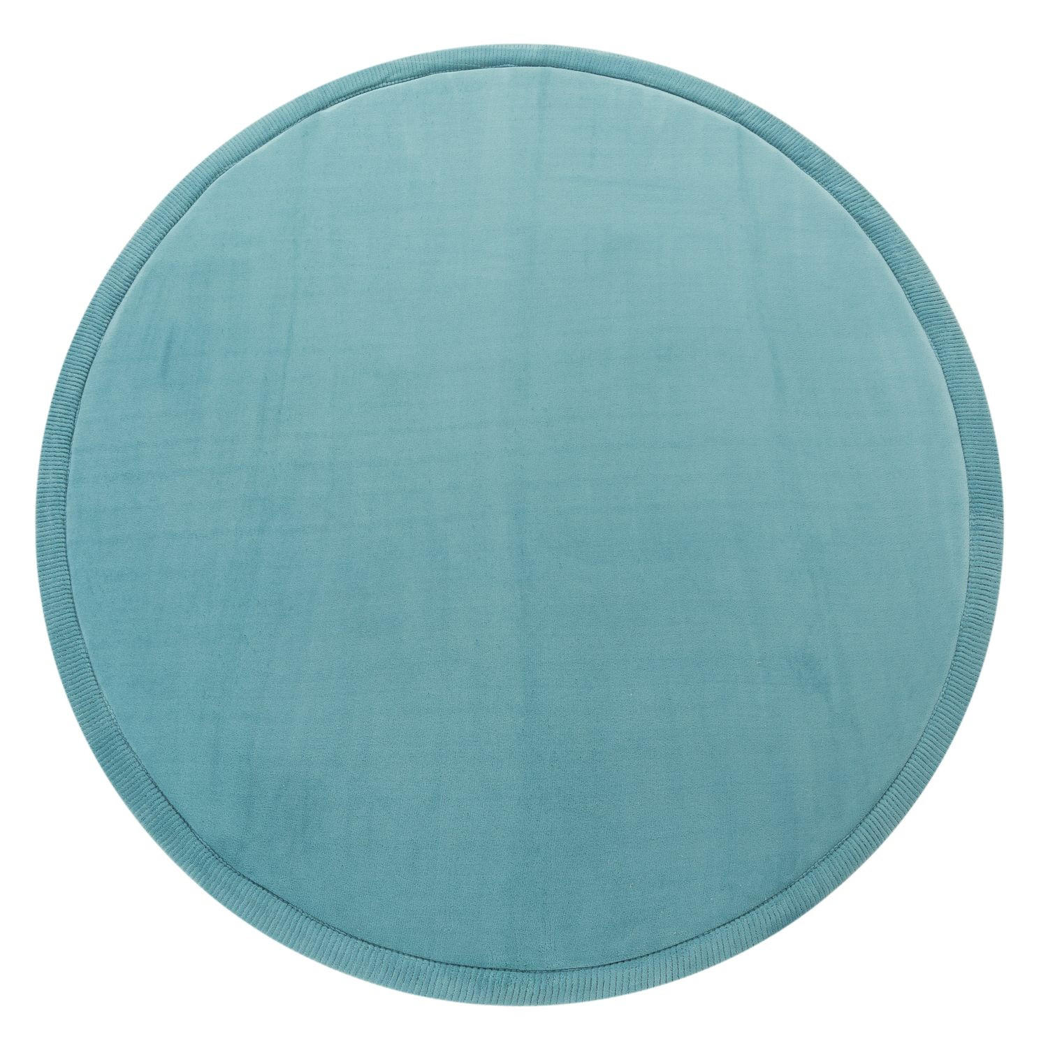 KINDERTEPPICH Blau Ø 80 cm - Blau, Kunststoff (80/80cm) - TT Home