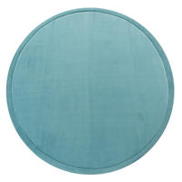 KINDERTEPPICH Blau Ø 80 cm - Blau, Kunststoff (80/80cm) - TT Home
