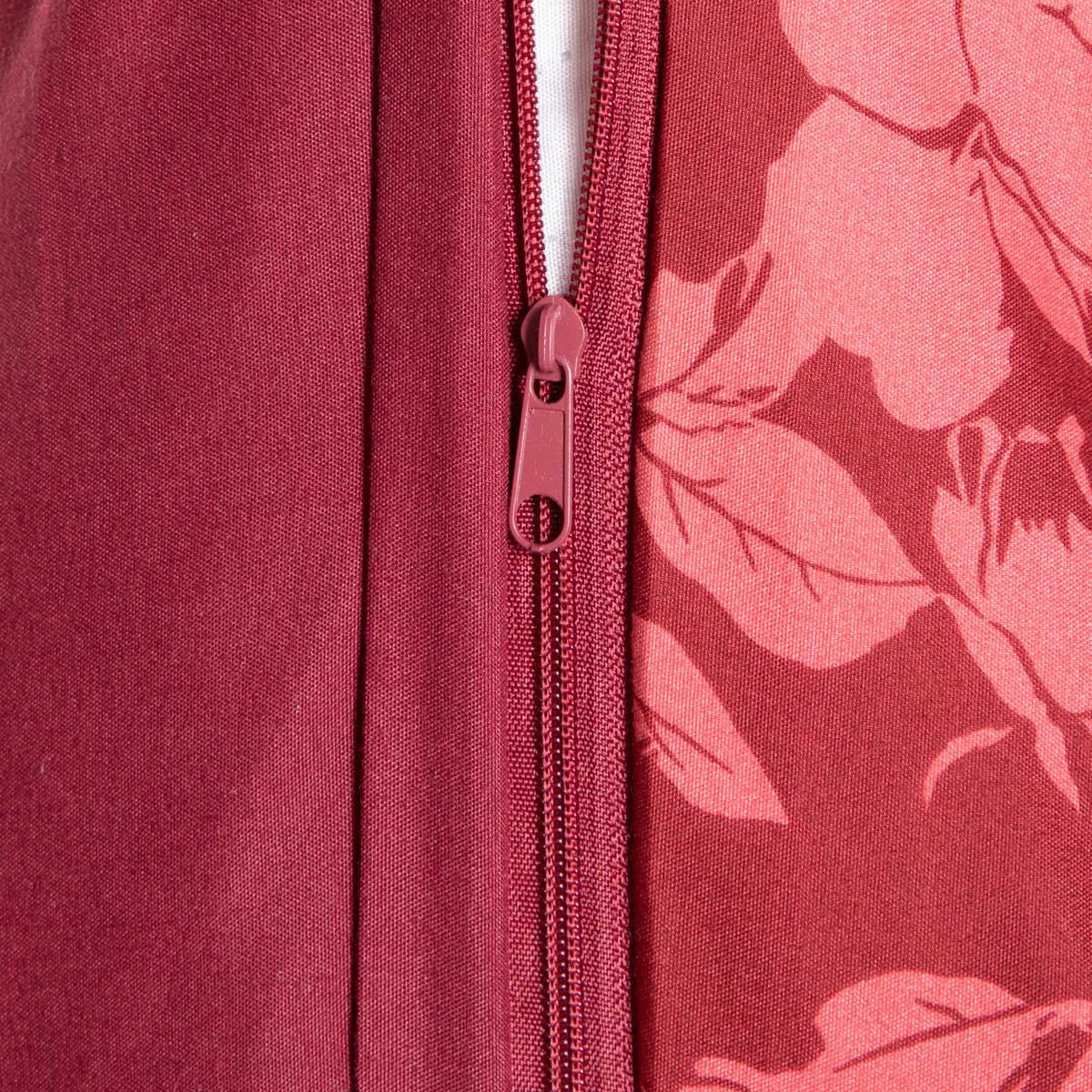 BETTWÄSCHE Margot Mikrofaser kastanienbraun 160/200 cm - Rot, Textil (160/200cm) - Homla