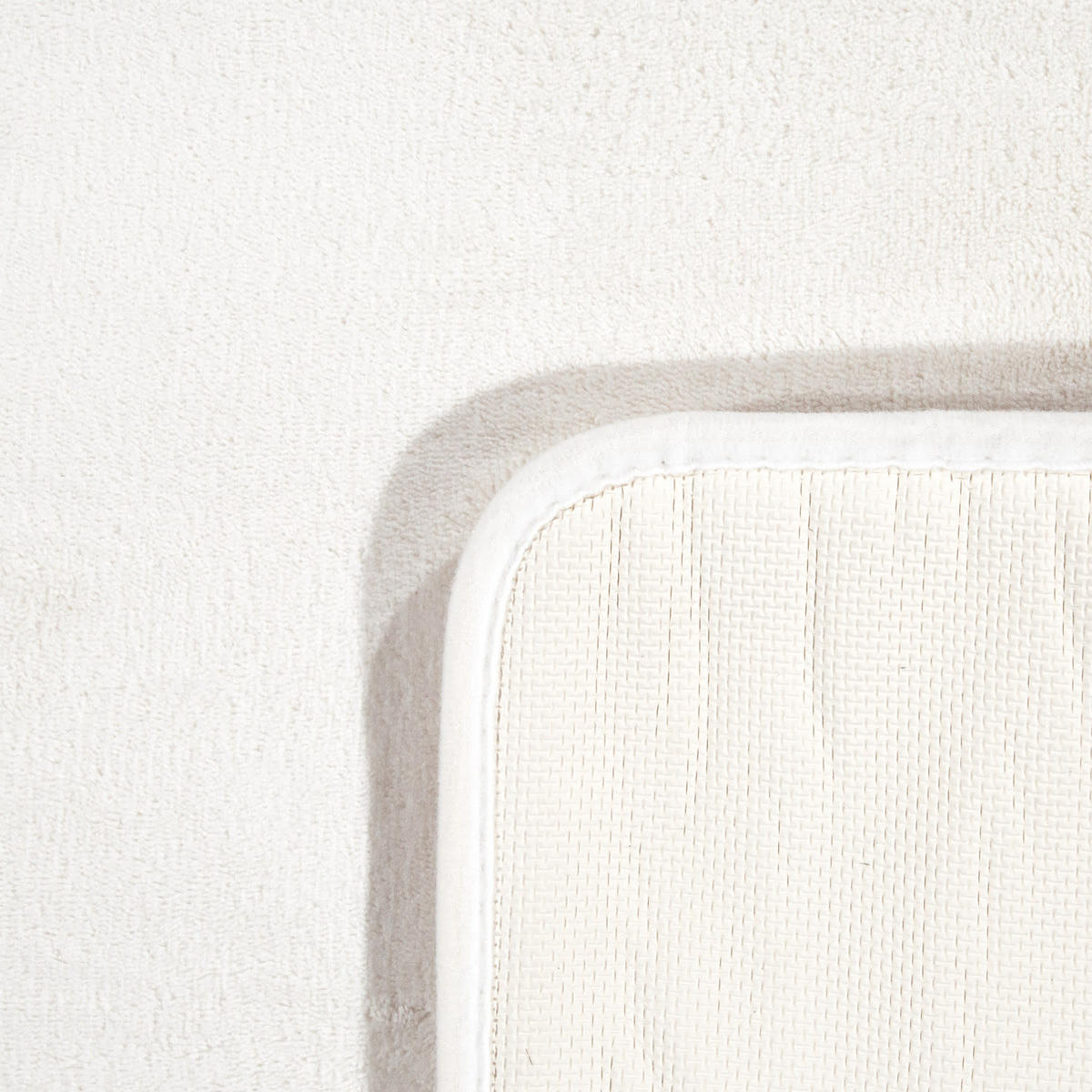 BADEMATTE 50/80 cm Corby 255 - Creme, Kunststoff (50/80cm) - Paco Home