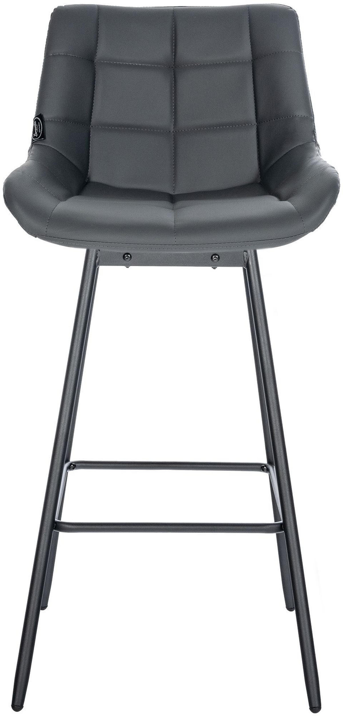 BARHOCKER Weston schwenkbar 105x49x56 cm grau - Grau, Metall (49/105/56cm) - furnicato