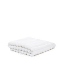 BADETUCH Astri weiß 50/90 cm - Weiß, Textil (50/90cm) - Homla