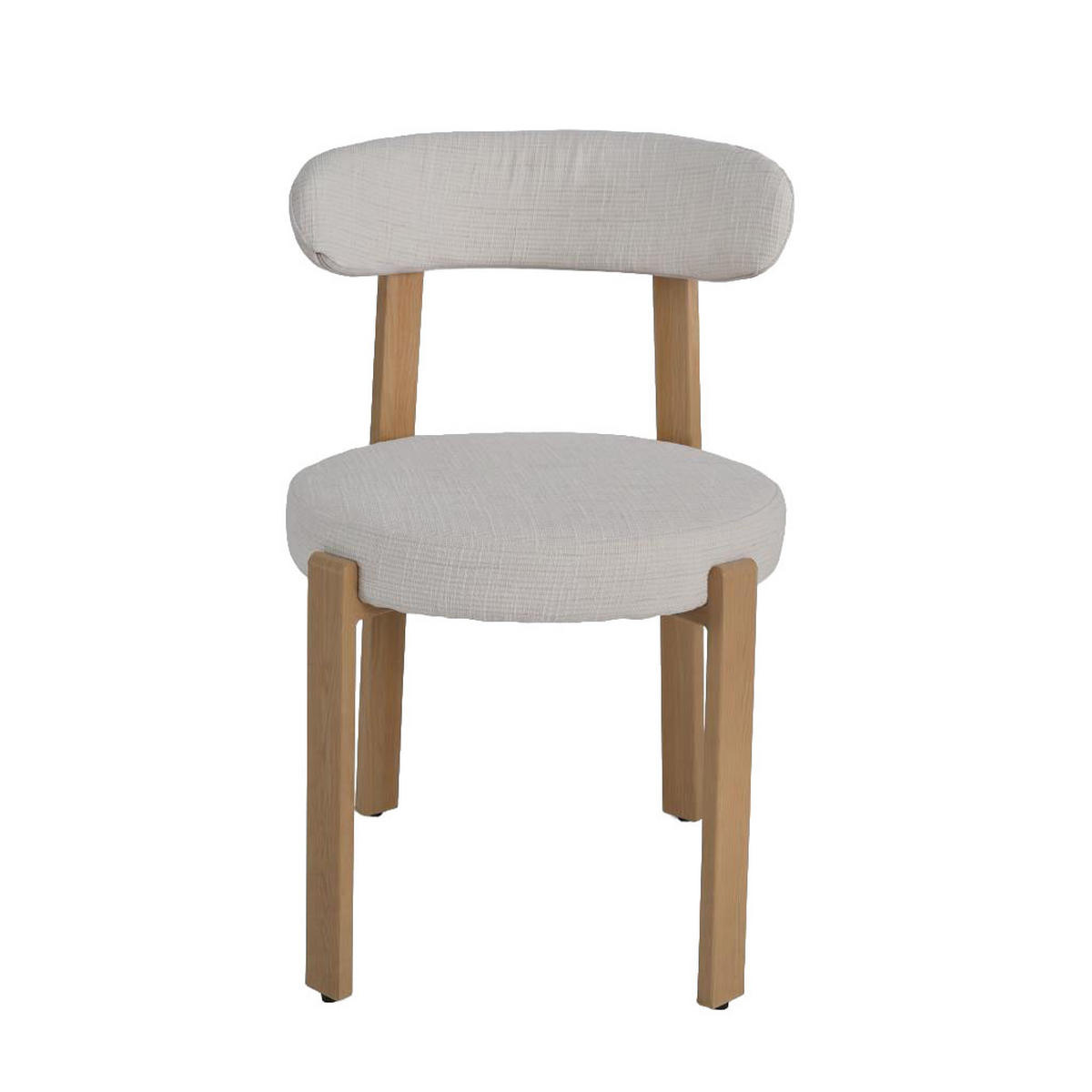 ESSZIMMERSTUHL Beige 51/55/80 2er-Set - Beige, Metall (51/80/55cm) - Mobili Rebecca