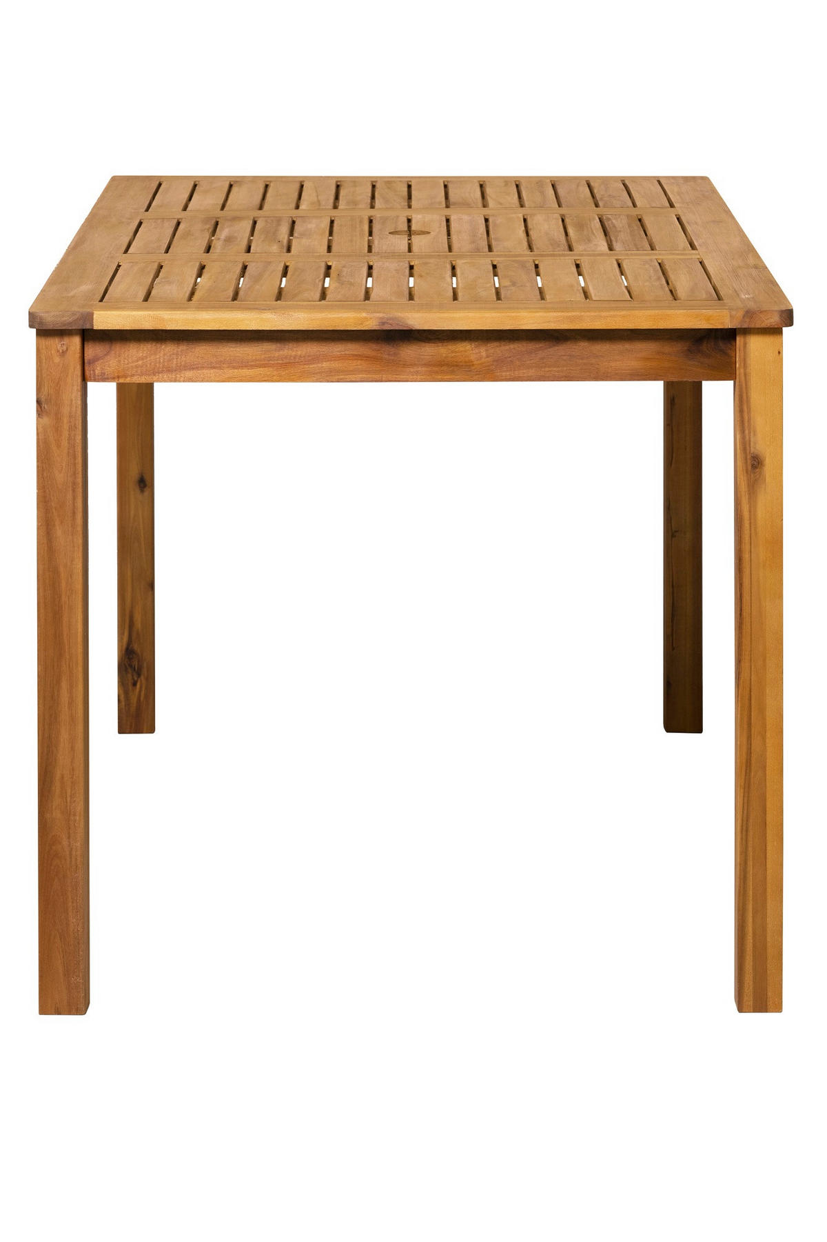 SITZGRUPPE Akana mit 2 Stühlen, 1 Bank und 1 Tisch - 135x80 cm - Akazienholz geölt - Naturfarben, Holz - TPFGarden