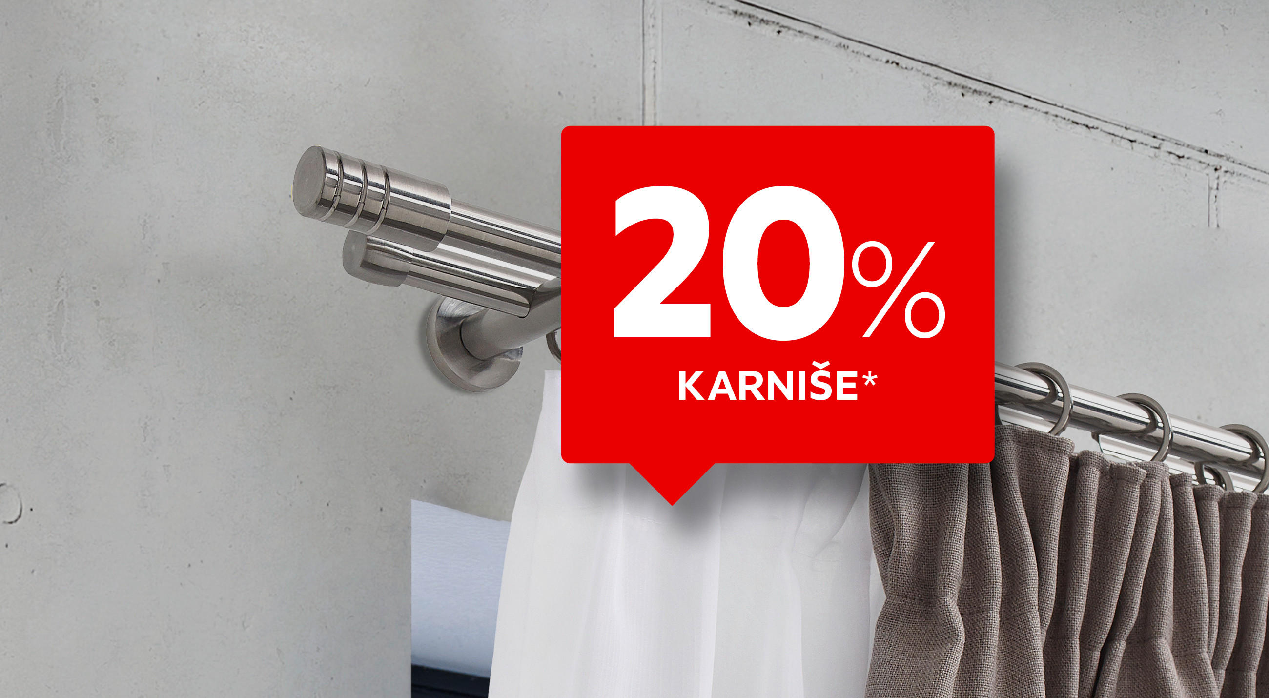 20% karniše*