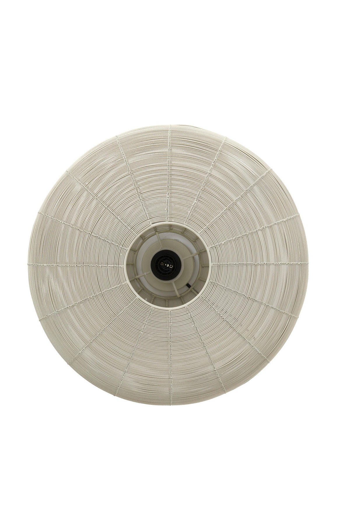 DECKENLEUCHTE Bahoto Weiß Ø51/18 cm - Weiß, Metall (51/51/18cm) - Light & Living