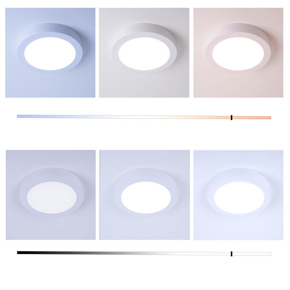 LED AUSSENLEUCHTE Alu Weiß 2er Set - Weiß, Kunststoff (22.5/22.5/3.5cm)