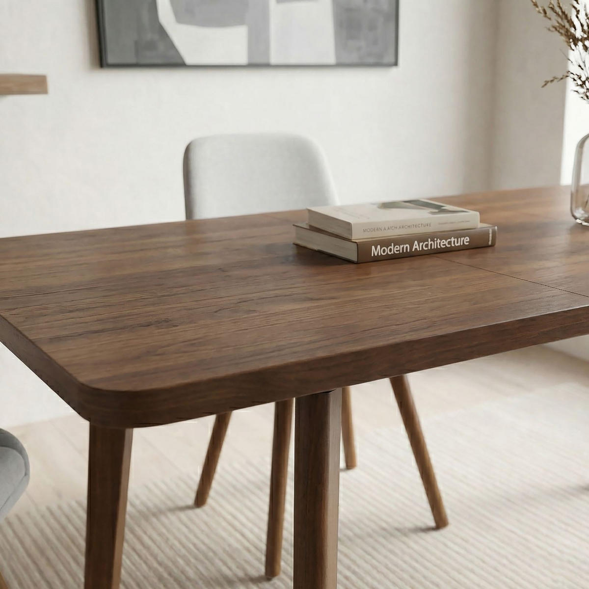 ESSTISCH NERI dunkelbraun - Dunkelbraun, Holz (80/140/76cm) - IDIMEX