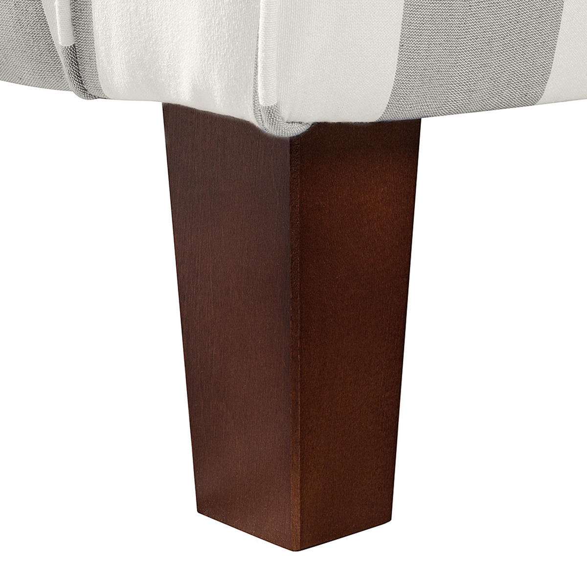SESSEL ohne Hocker - Webstoff - Beige gestreift - Beige, Holz/Textil (78/95/78cm) - home24