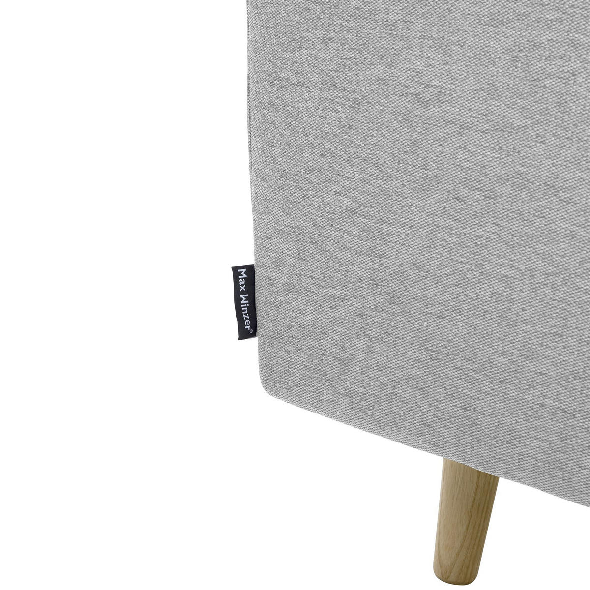 SOFA 3-Sitzer mit Bettfunktion Kazia Flachgewebe hellgrau - Hellgrau, Kunststoff (83/81/224cm) - 58aufmkessel