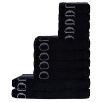 HANDTUCH Unisex Classic Schwarz Baumwolle 10er Pack - Schwarz, Textil (100/50cm) - Joop!