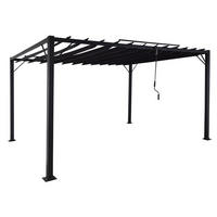 PERGOLA Anthrazit - Anthrazit, Metall (388/213/295cm) - MCW