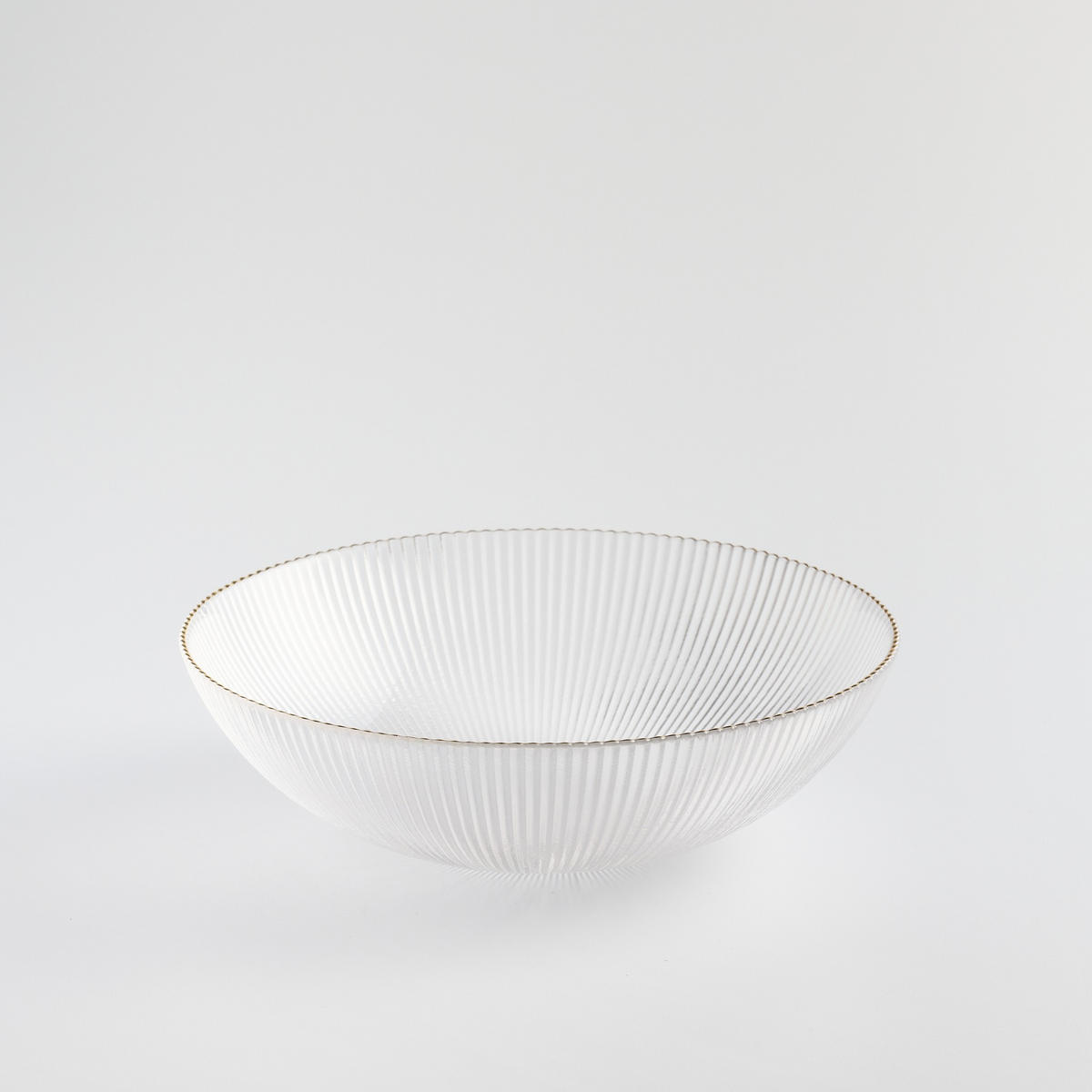 SERVIERSCHÜSSEL Riminis - Goldfarben/Weiß, Glas (25/7.5/25cm) - home&you