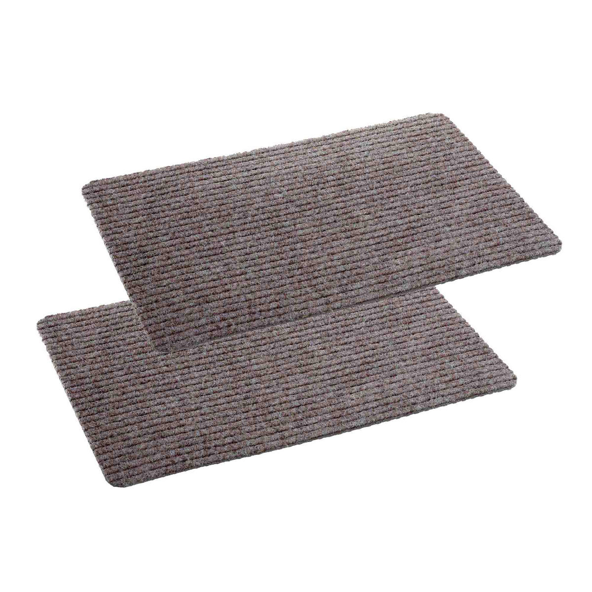 FUSSMATTE INNEN RB 2ER SET - Beige, Textil (40/60cm) - Astra