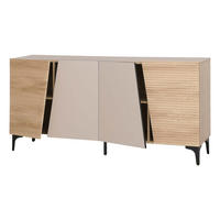 SIDEBOARD Eiche Dekor - Eiche Wotan, Holz (160/80/42cm) - MCW