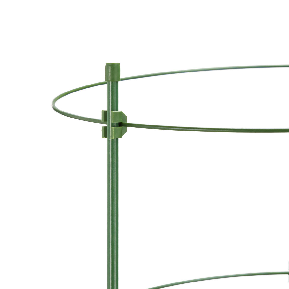 3XTOMATENTURM - Grün, Kunststoff/Metall (28/91/28cm) - Relaxdays
