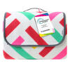 PICKNICKDECKE XXL 200x200 ecoline 100% recyceltes Fleece Grafik pink - Pink, Textil (200/200cm) - wometo