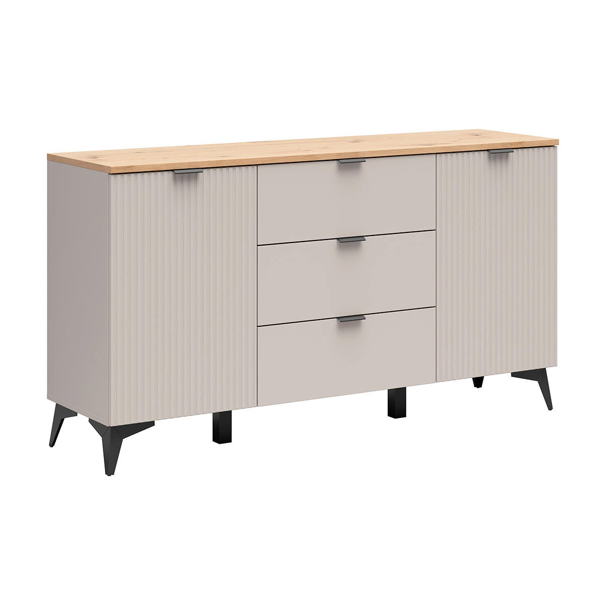 SIDEBOARD Vicky Kaschmir - Beige, Holzwerkstoff (150/82/41cm) - Petits-meubles