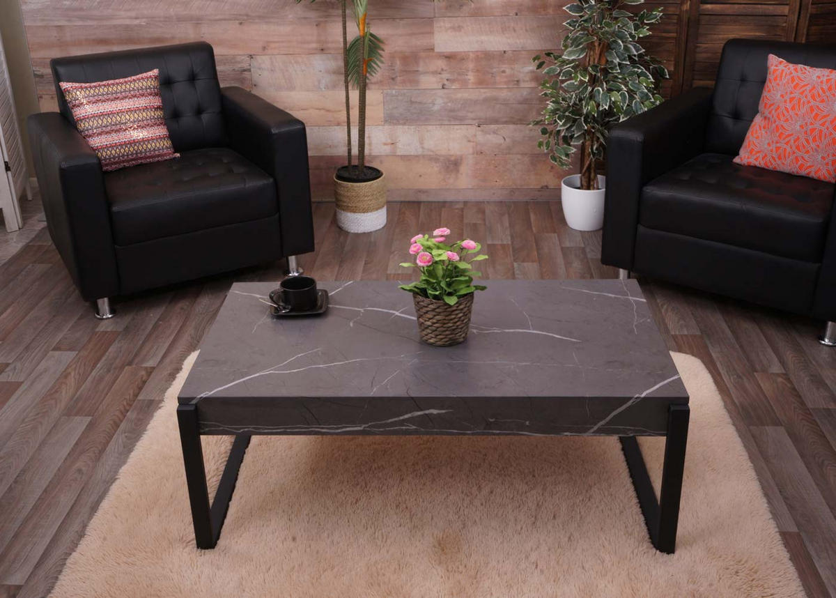 COUCHTISCH eckig Grau - Grau, Holzwerkstoff (64/110/43cm) - MCW