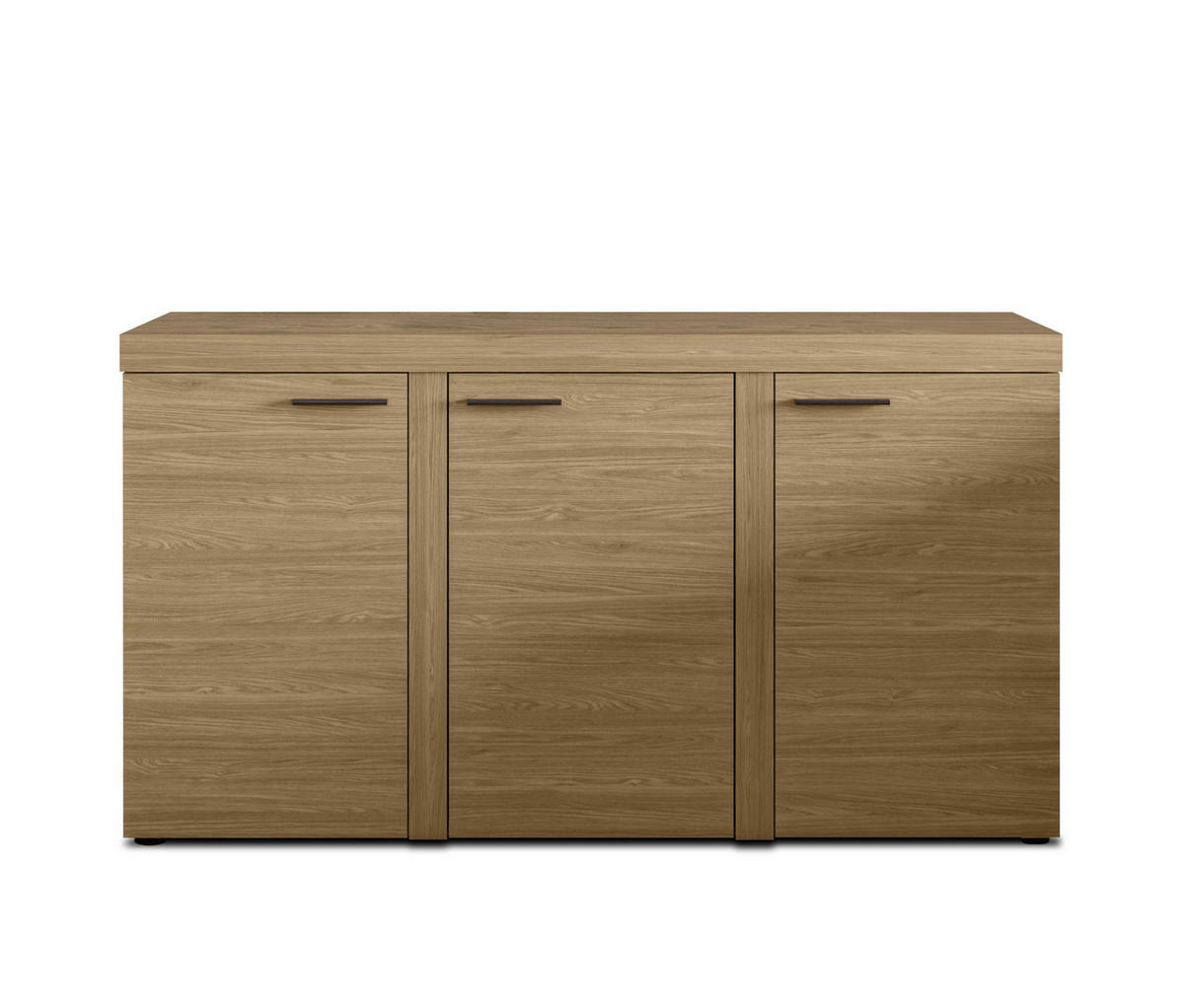 SIDEBOARD Spacoro 3D Geölte Eiche 148,8/82/40,3 cm – Wohnzimmer Kommode Stilvolle, Modern - Eichefarben, Holzwerkstoff/Kunststoff (149/82/40cm) - AX Living
