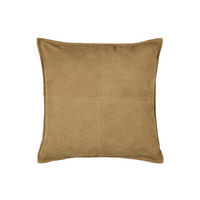 DEKOKISSEN aus Samt Dandy 45/45/4 cm - Gelb, Textil (45/45cm) - STOF