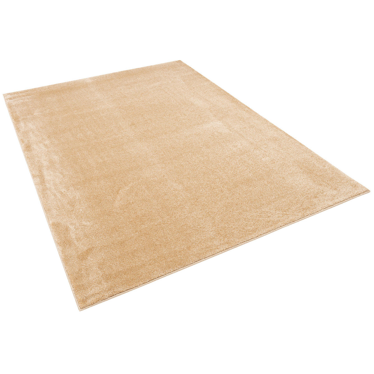 LUXUS SOFT-VELOURS TEPPICH VERONA - Beige, Textil (140/200cm) - Pergamon
