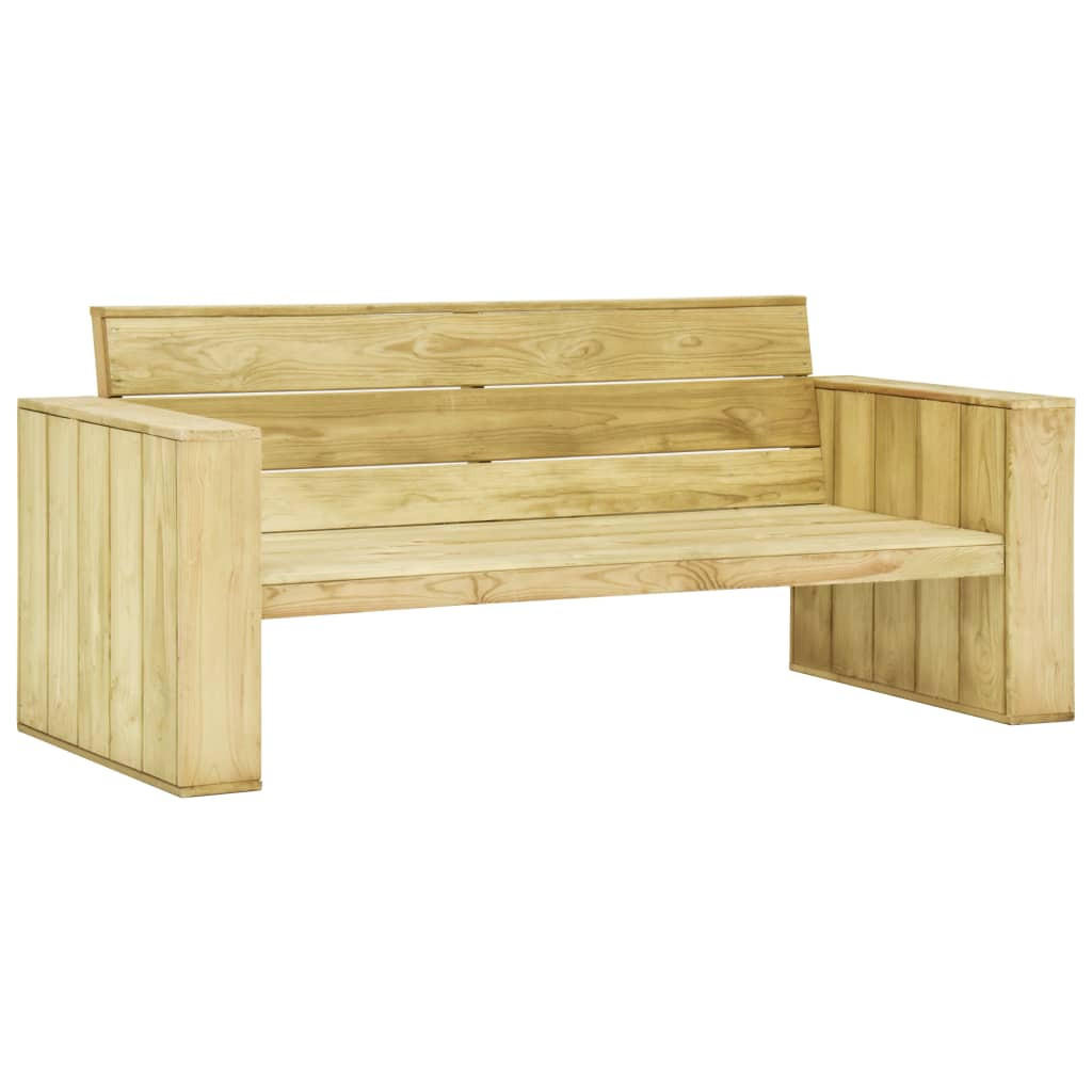 GARTENBANK 179 cm Imprägniertes Kiefernholz - Braun, Holz (179/76/76cm)