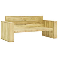 GARTENBANK 179 cm Imprägniertes Kiefernholz - Braun, Holz (179/76/76cm)