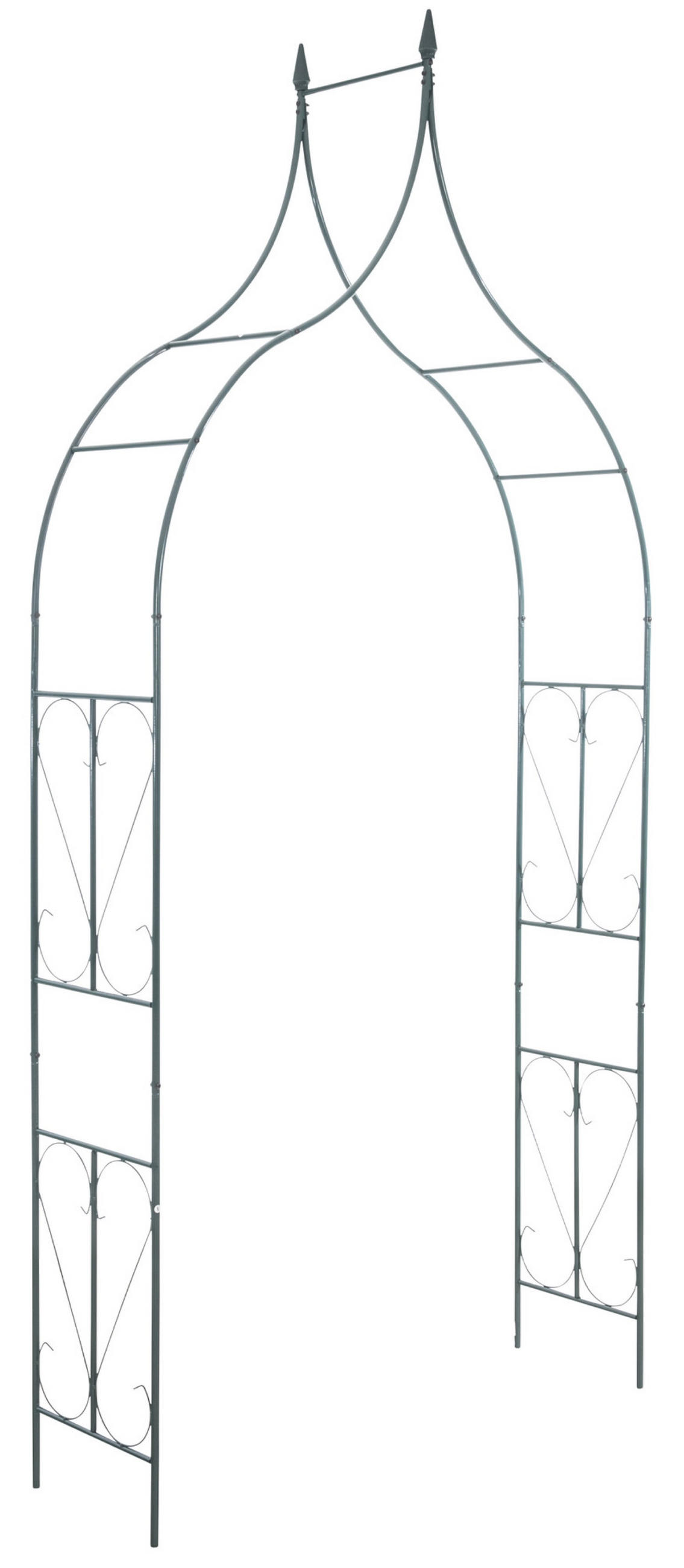 ROSENBOGEN Renya - 40 cm - Schwarz, Metall (128/275/40cm) - TPFGarden