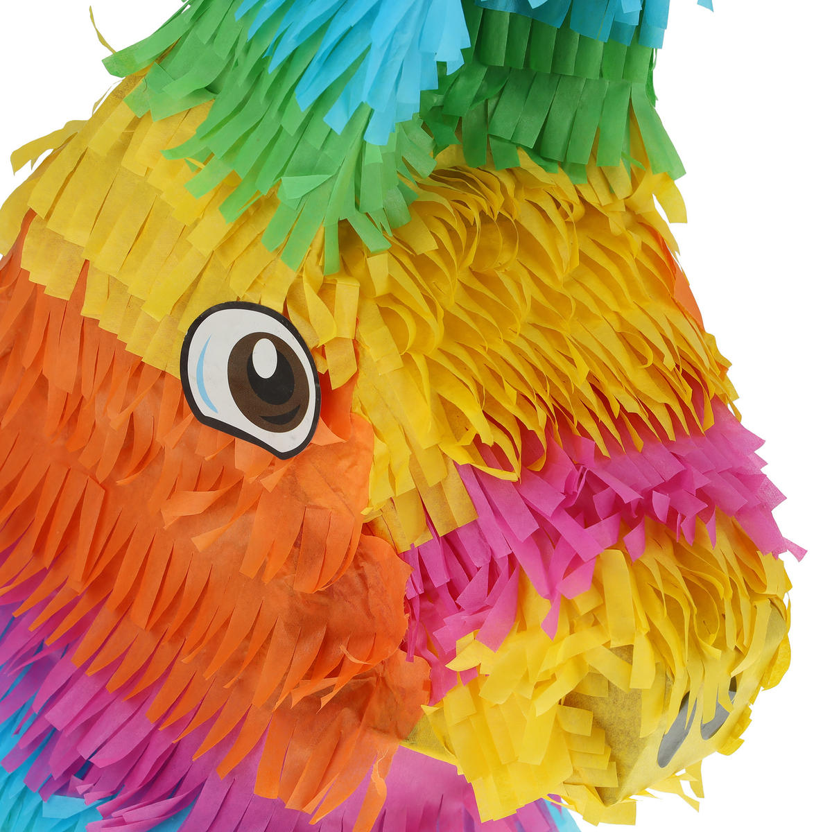 PINATA - Multicolor, Papier/Wellpappe (35/38/12cm) - Relaxdays