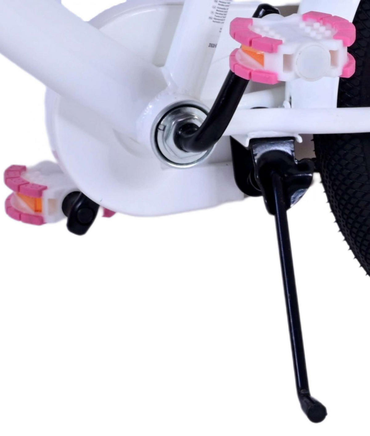 KINDERFAHRRAD Ashley - Mädchen - 16 Zoll - Rücktritt + Handbremse - Weiß - Weiß, Metall (52cm) - TPFSports