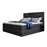 BOXBETT Vivre Bonellfederkern - Graphitfarben, Holz/Holzwerkstoff (180/200cm) - Best For Home