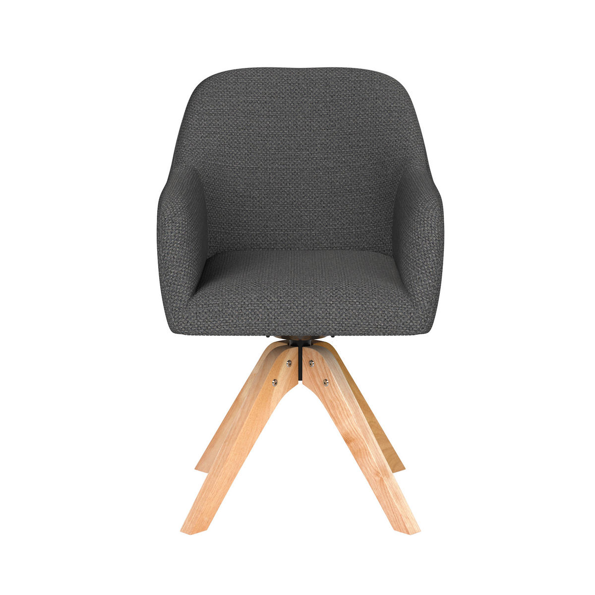 ESSZIMMERSTUHL Otis - Grau - 62/59/84 cm - Grau, Textil (59/84/62cm)