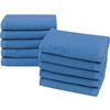 SEIFTÜCHER, 10er-Set, 30x30 cm, 100% Baumwolle, Blau - Dunkelblau, Textil (30/30cm) - Zollner