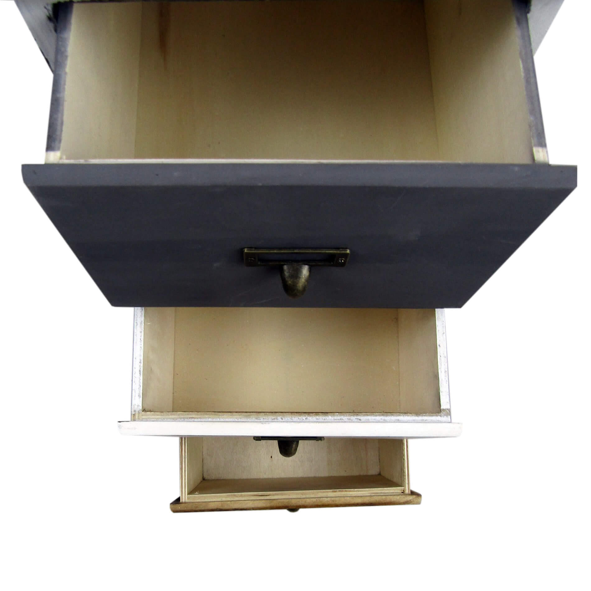 NACHTTISCH Mehrfarbig 28/28/58 cm - Multicolor, Holz (28/58/28cm) - Mobili Rebecca