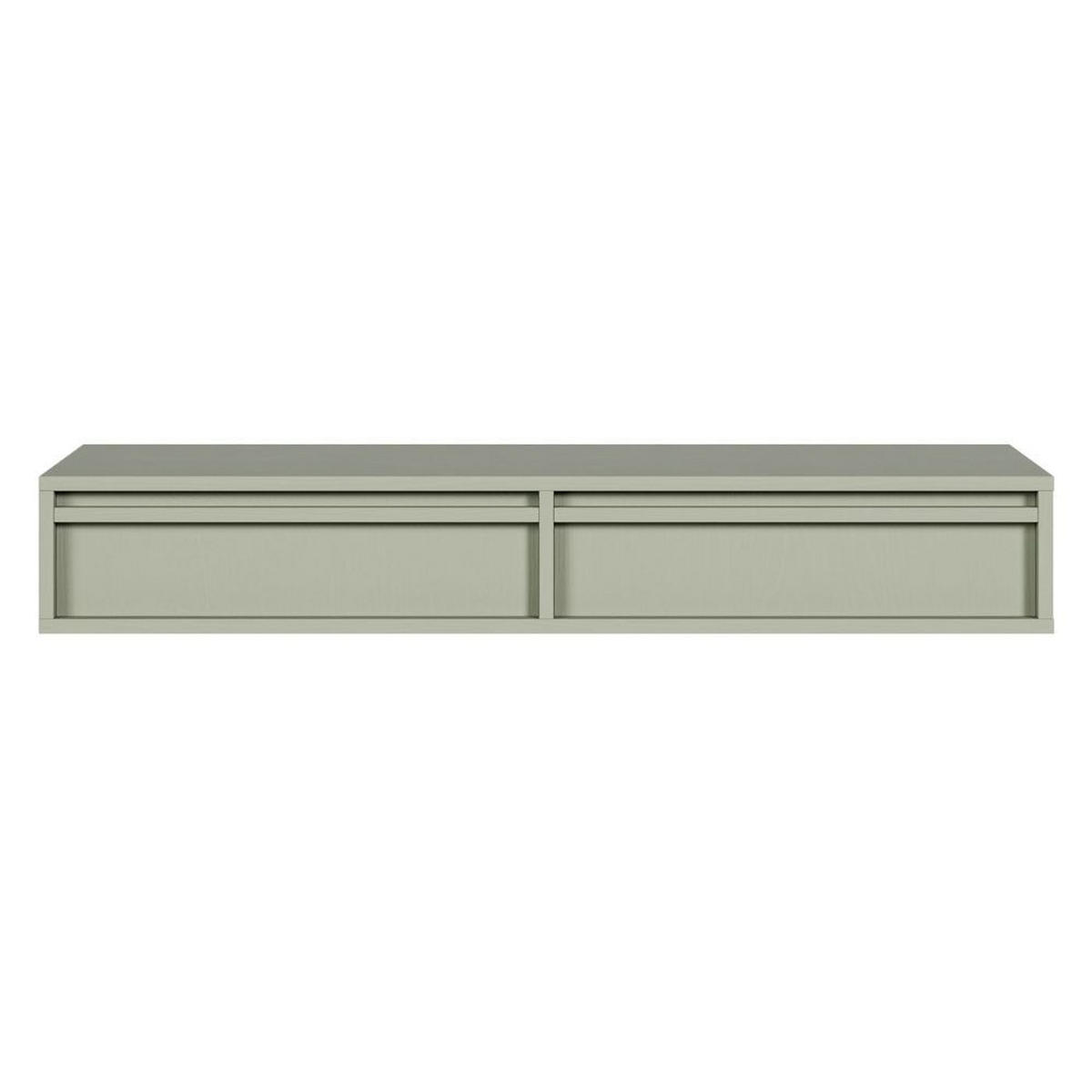SCHMINKTISCH Evo Salbeigrün 110 cm - Salbeigrün, Holzwerkstoff (110/17/38.5cm) - Selsey